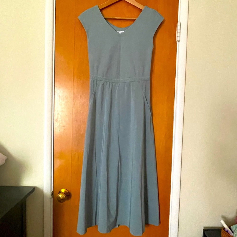 Athleta Ryder Midi Dress Sage size Small